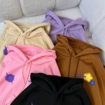هودی گوش دار گرم بالا وارداتی کد 2690