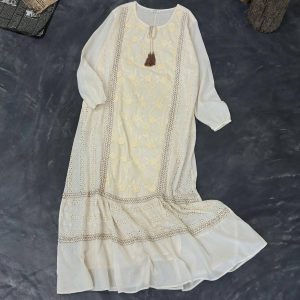 پیراهن بلند حراجی وارداتی کد 9372