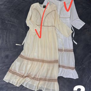 پیراهن بلند حراجی وارداتی کد 9378