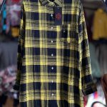 شومیز چهارخونه حراجی کد 9656