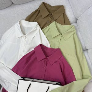 شومیز ساده وارداتی کد 2855