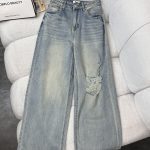 شلوار فول بگ زاپدار وارداتی کد 2972