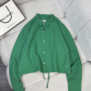 شومیز طرحدار نخی راما کد 3198