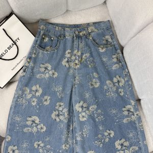 شلوار گلدار فول بگ راما قشم کد 3343