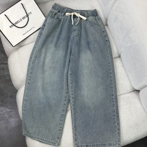 شلوار جین وایدلگ راما قشم کد 3359