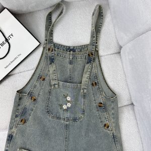 بیلر جین زنانه فول بگ راما قشم کد 3377