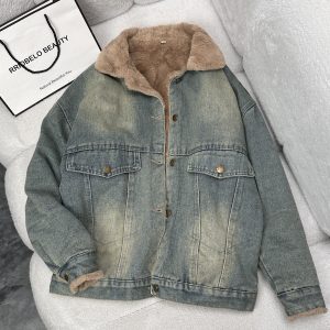 کت جین خز دار راما قشم کد3563