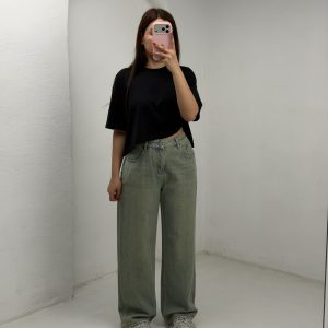 شلوار بگ چرک زنانه راما کد 3629